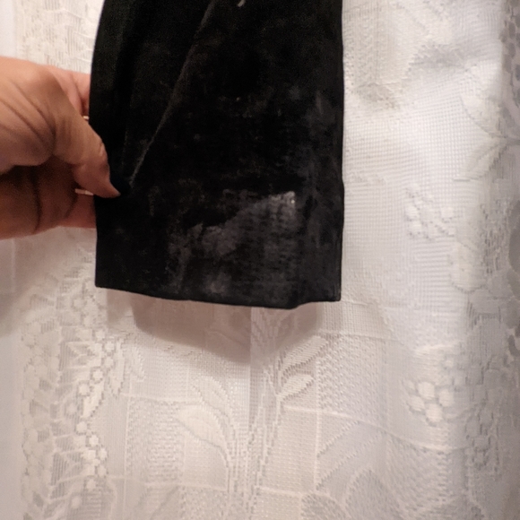 Fun Vintage Black Suede Fringe Jacket by Wilson Leather Experts - Picture 7 of 13